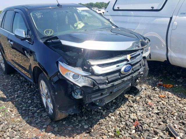 2FMDK4JC3DBB62720 - 2013 FORD EDGE SEL BLACK photo 9