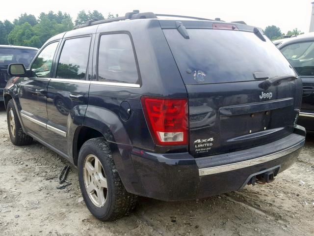 1J4HR58N16C116170 - 2006 JEEP GRAND CHER BLACK photo 3