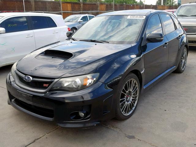 JF1GR8H64BL827003 - 2011 SUBARU IMPREZA WR BLACK photo 2