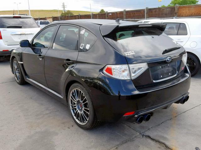 JF1GR8H64BL827003 - 2011 SUBARU IMPREZA WR BLACK photo 3