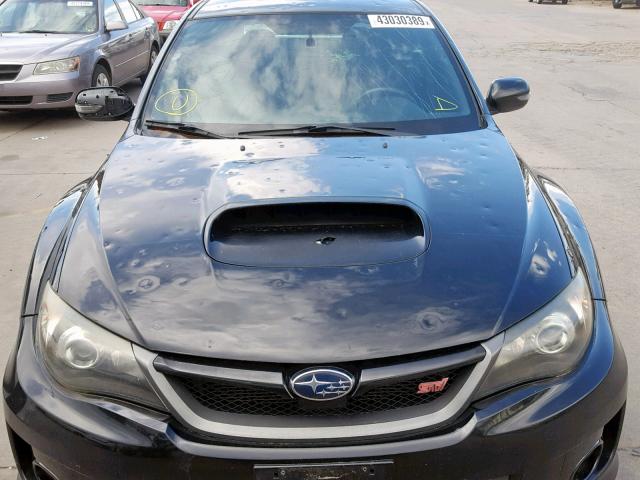 JF1GR8H64BL827003 - 2011 SUBARU IMPREZA WR BLACK photo 9