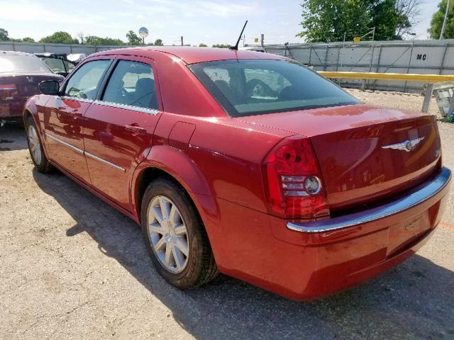 2C3KA33G58H236123 - 2008 CHRYSLER 300 LIMITE RED photo 3