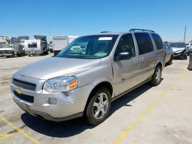1GNDV23L45D224058 - 2005 CHEVROLET UPLANDER L 银色 照片 2