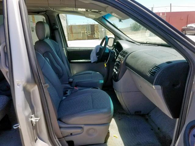 1GNDV23L45D224058 - 2005 CHEVROLET UPLANDER L 银色 照片 5