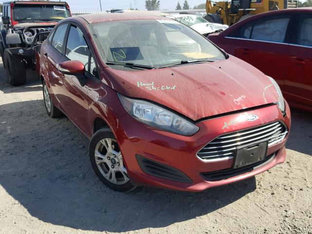 3FADP4BJ4GM157294 - 2016 FORD FIESTA SE RED photo 1
