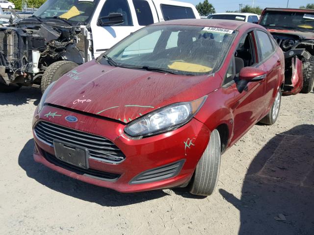 3FADP4BJ4GM157294 - 2016 FORD FIESTA SE RED photo 2
