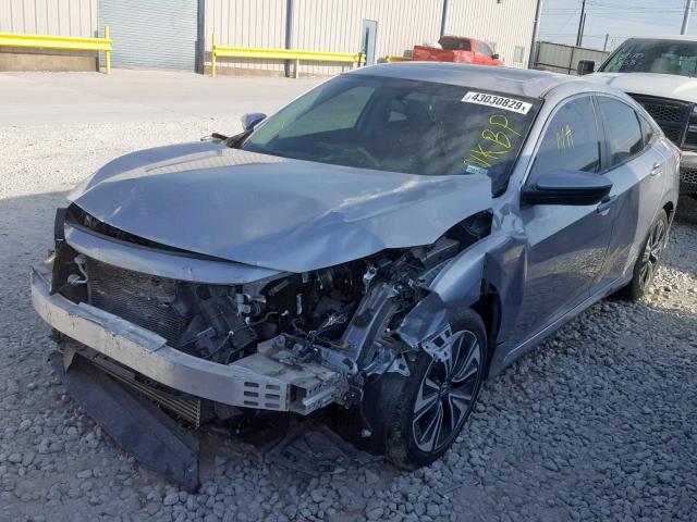 19XFC1F71GE035451 - 2016 HONDA CIVIC EXL 银色 照片 2