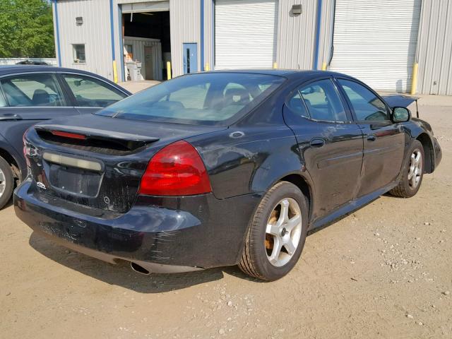 2G2WR524041126225 - 2004 PONTIAC GRAND PRIX BLACK photo 4
