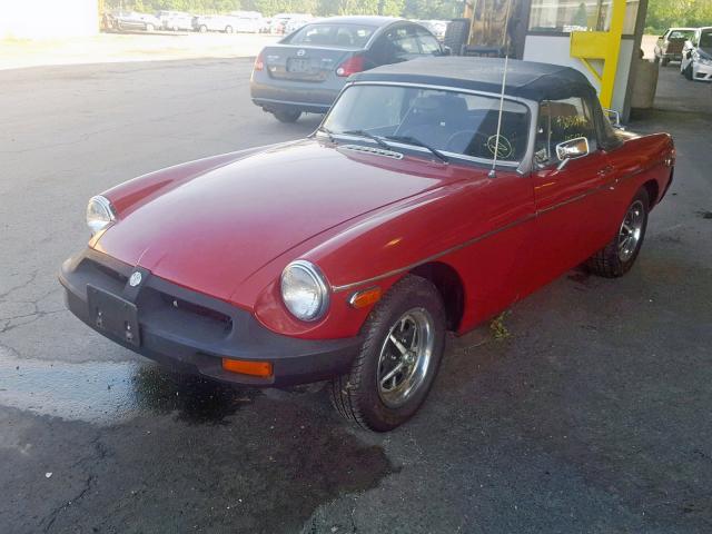 GHN5UH440368G - 1977 MG MGB RED photo 2