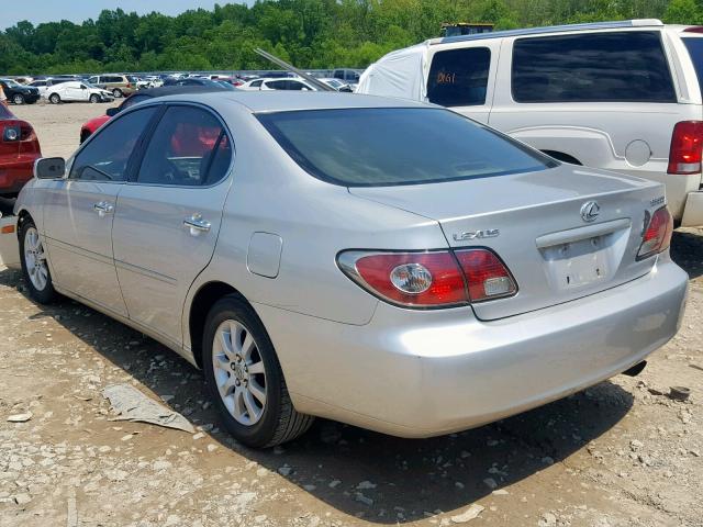 JTHBF30G625001745 - 2002 LEXUS ES 300 SILVER photo 3