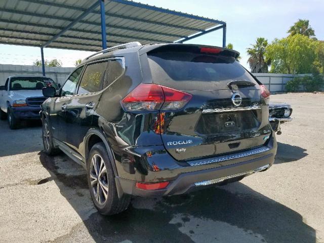 5N1ET2MV9HC794016 - 2017 NISSAN ROGUE SV H BLACK photo 3