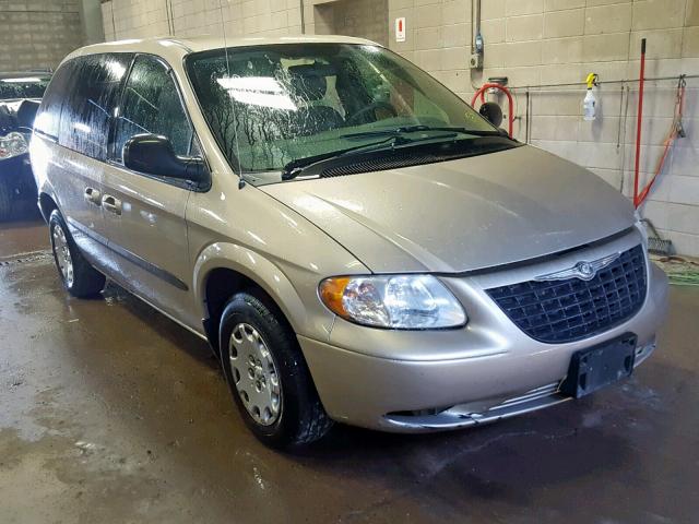 1C4GJ45393B290902 - 2003 CHRYSLER VOYAGER LX TAN photo 1