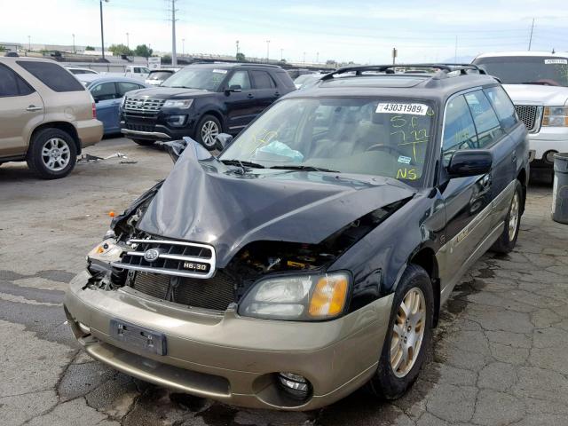 4S3BH806417641245 - 2001 SUBARU LEGACY OUT TWO TONE photo 2