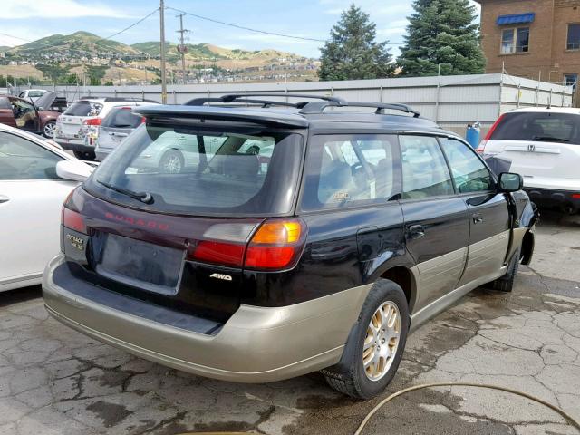 4S3BH806417641245 - 2001 SUBARU LEGACY OUT TWO TONE photo 4