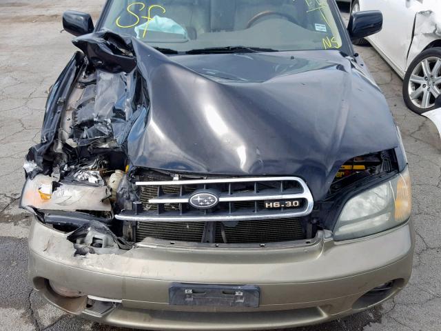 4S3BH806417641245 - 2001 SUBARU LEGACY OUT TWO TONE photo 7