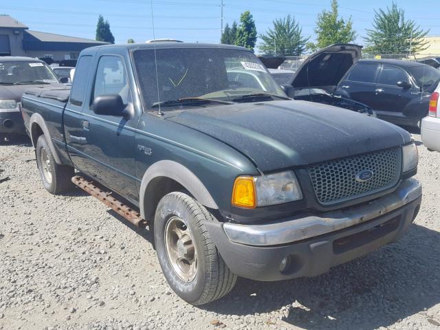 1FTZR45E62TA67387 - 2002 FORD RANGER SUP GREEN photo 1