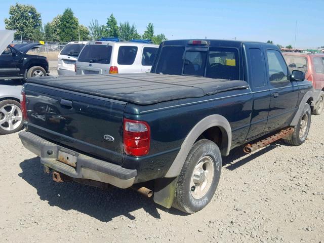 1FTZR45E62TA67387 - 2002 FORD RANGER SUP GREEN photo 4