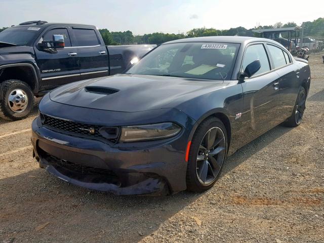 2C3CDXGJ5KH598436 - 2019 DODGE CHARGER SC GRAY photo 2