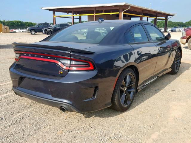 2C3CDXGJ5KH598436 - 2019 DODGE CHARGER SC GRAY photo 4