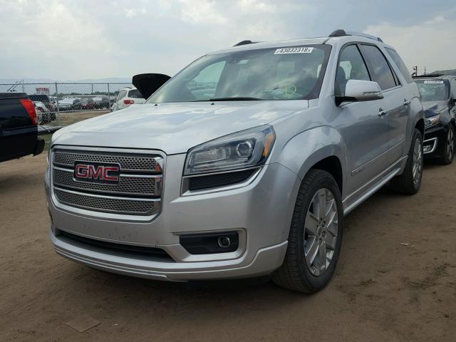 1GKKRTKD7EJ192068 - 2014 GMC ACADIA DEN SILVER photo 2