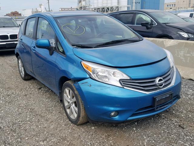 3N1CE2CP6EL352967 - 2014 NISSAN VERSA NOTE BLUE photo 1