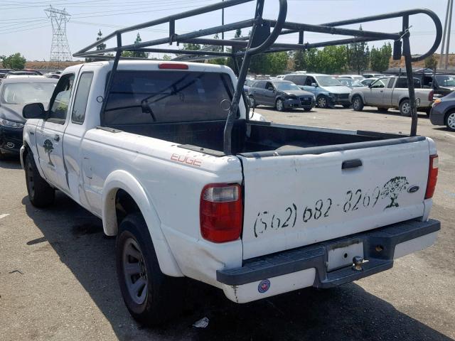 1FTYR14U25PA14573 - 2005 FORD RANGER SUP WHITE photo 3