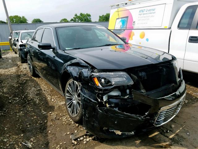 2C3CCABT2DH681592 - 2013 CHRYSLER 300 S BLACK photo 1