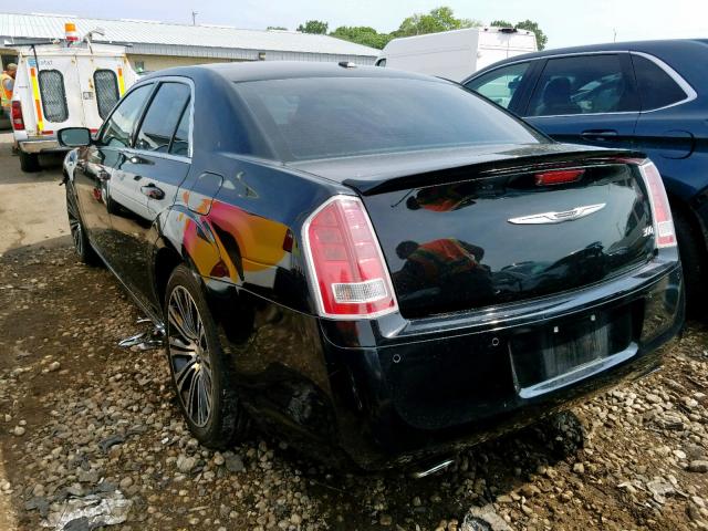 2C3CCABT2DH681592 - 2013 CHRYSLER 300 S BLACK photo 3