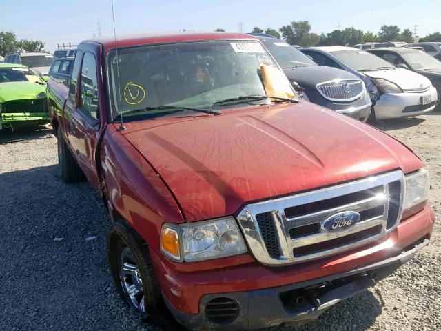 1FTYR14D89PA62469 - 2009 FORD RANGER SUP RED photo 1