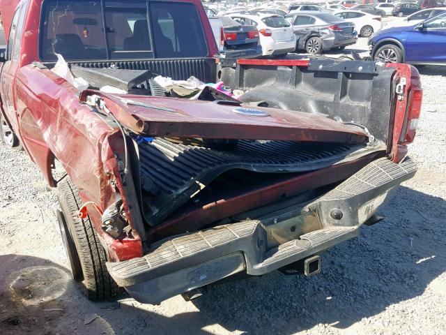 1FTYR14D89PA62469 - 2009 FORD RANGER SUP RED photo 9