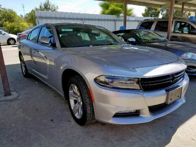 2C3CDXHG0HH518505 - 2017 DODGE CHARGER SX GRAY photo 1