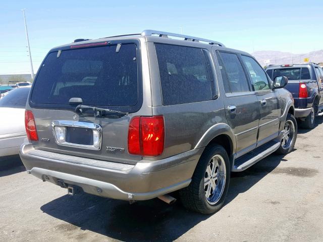 5LMFU28R61LJ30967 - 2001 LINCOLN NAVIGATOR BEIGE photo 4