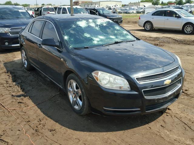 1G1ZH57B68F175682 - 2008 CHEVROLET MALIBU 1LT CHARCOAL photo 1