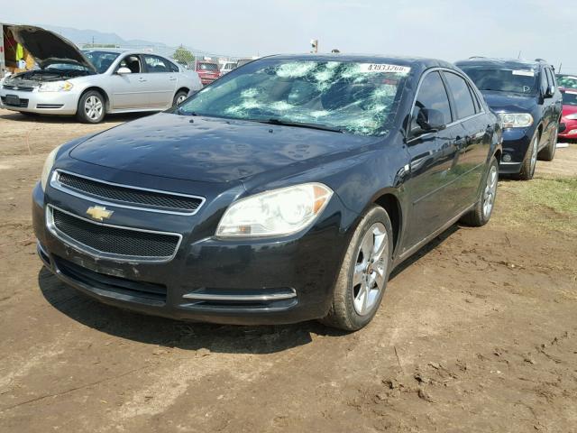 1G1ZH57B68F175682 - 2008 CHEVROLET MALIBU 1LT CHARCOAL photo 2
