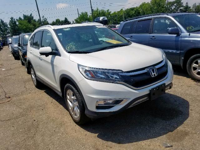 5J6RM3H7XGL024694 - 2016 HONDA CR-V EXL WHITE photo 1