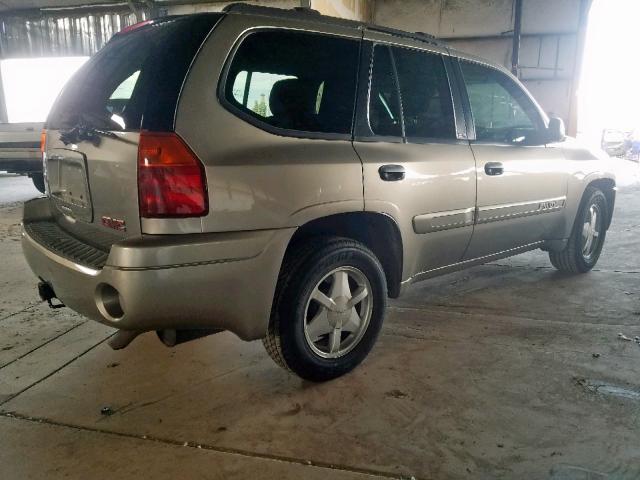 1GKDS13S922502418 - 2002 GMC ENVOY GRAY photo 4