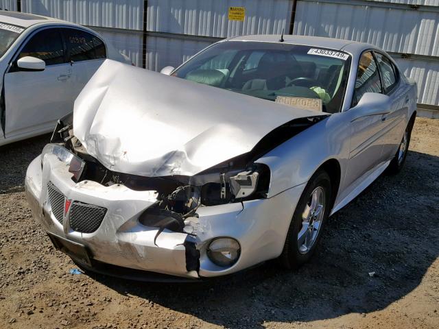 2G2WS522751183932 - 2005 PONTIAC GRAND PRIX SILVER photo 2
