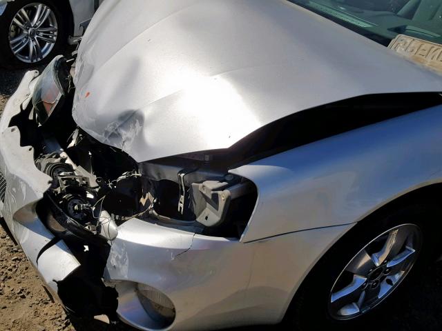2G2WS522751183932 - 2005 PONTIAC GRAND PRIX SILVER photo 9