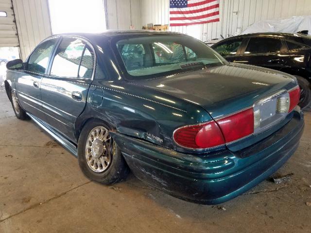 1G4HP54K7Y4285030 - 2000 BUICK LESABRE CU GREEN photo 3