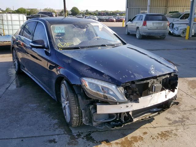 WDDUG8CB2HA294456 - 2017 MERCEDES-BENZ S 550 BLUE photo 1