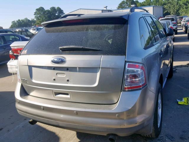 2FMDK36C38BA10087 - 2008 FORD EDGE SE SILVER photo 4