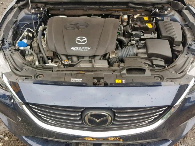 JM1GL1W53H1144128 - 2017 MAZDA 6 GRAND TO BLUE photo 7