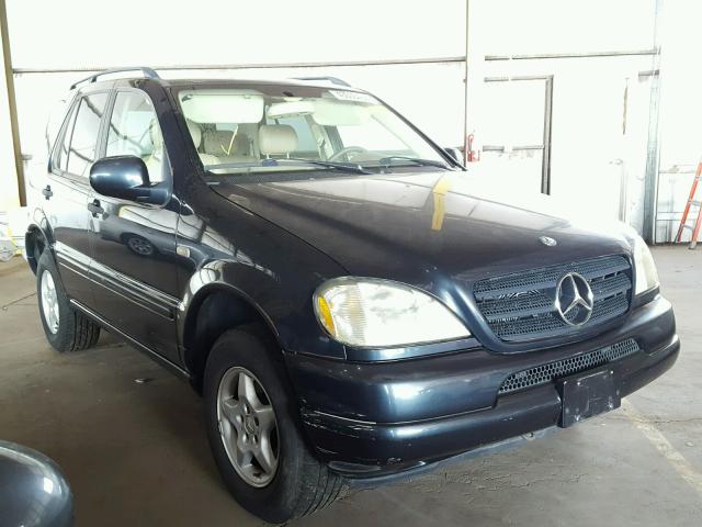 4JGAB54E5YA197945 - 2000 MERCEDES-BENZ ML 320 BLACK photo 1