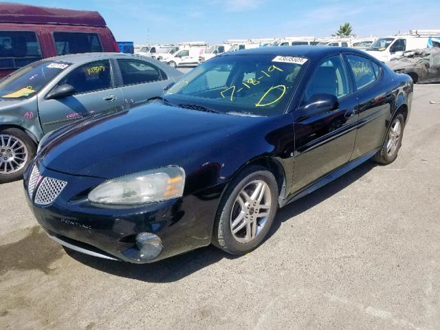 2G2WR554861203406 - 2006 PONTIAC GRAND PRIX BLACK photo 2