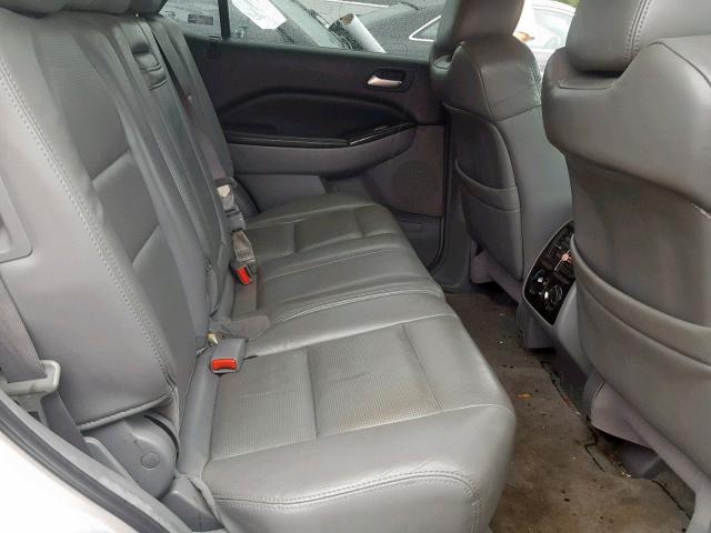 2HNYD18636H509438 - 2006 ACURA MDX TOURIN SILVER photo 6