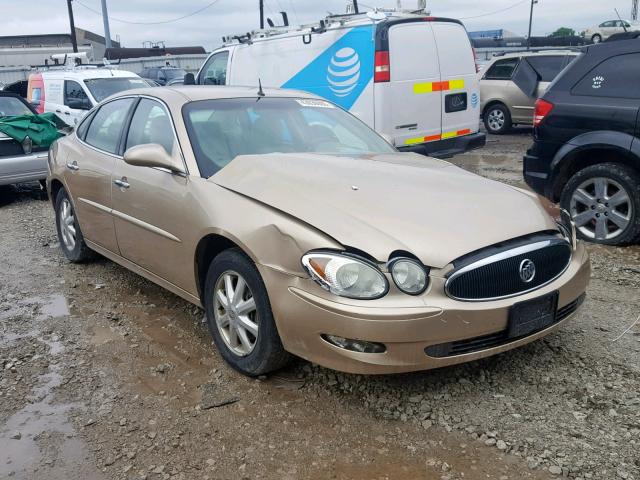 2G4WD532551236367 - 2005 BUICK LACROSSE C BROWN photo 1