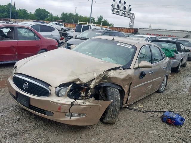 2G4WD532551236367 - 2005 BUICK LACROSSE C BROWN photo 2