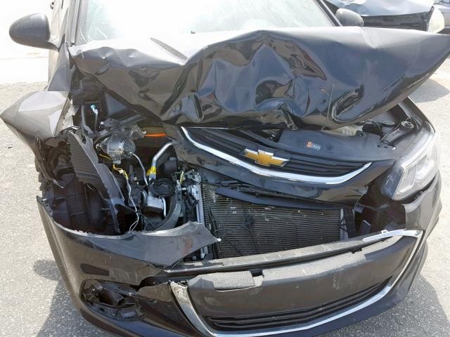 1G1JB5SH5H4172763 - 2017 CHEVROLET SONIC LS BLACK photo 9