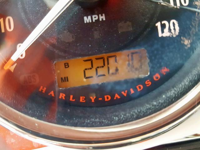 1HD1LL316FC403200 - 2015 HARLEY-DAVIDSON XL1200 T BLUE photo 8