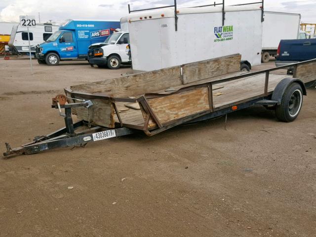 4APBT191451000237 - 1995 TRAIL KING TRAILER BLACK photo 2